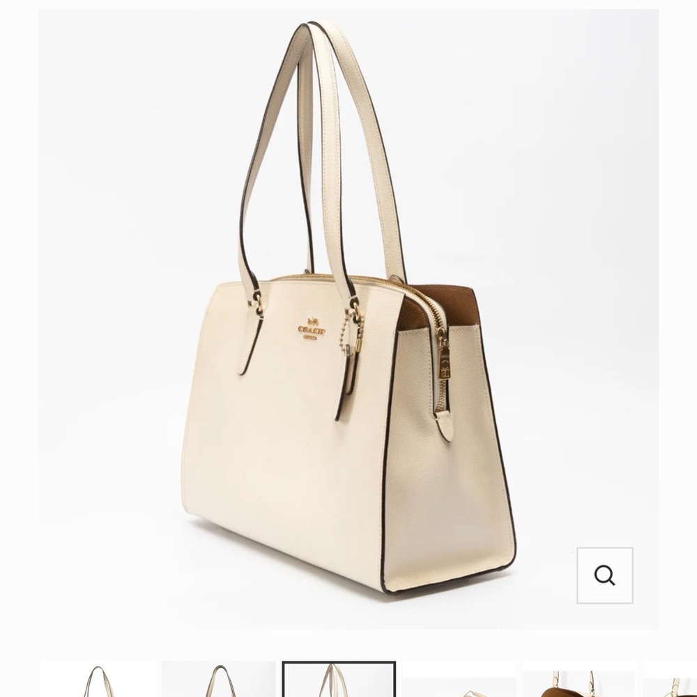 Coach Cream Shoulder Bag